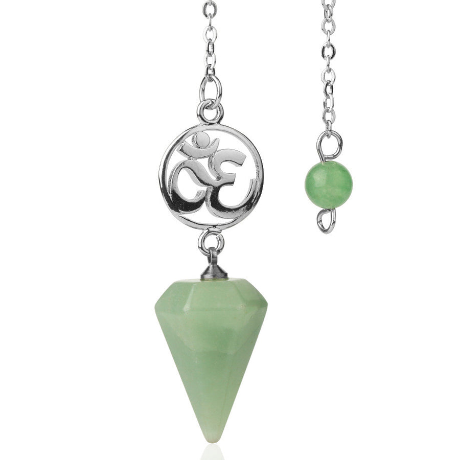 Tigerauge Anhänger – Schutz & Mut – Grün Aventurine