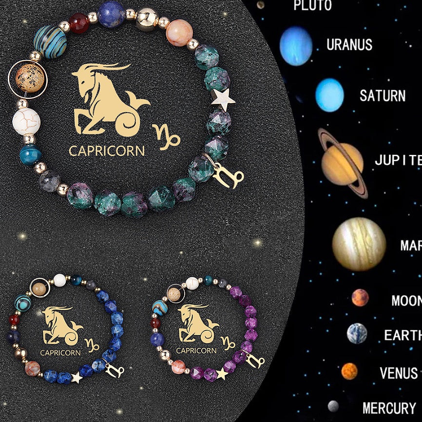 Naturstein Armband – Balance & Erdung – Variante E