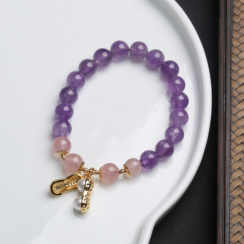 Amethyst Armband – Ruhe & Intuition