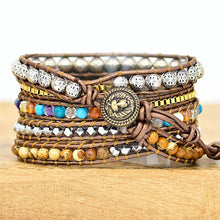 Naturstein Armband – Balance & Erdung – 38–41 mm / Ausführung 2