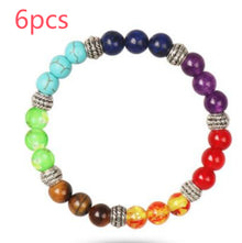 7-Chakra Armband – Balance & Energie – Gold