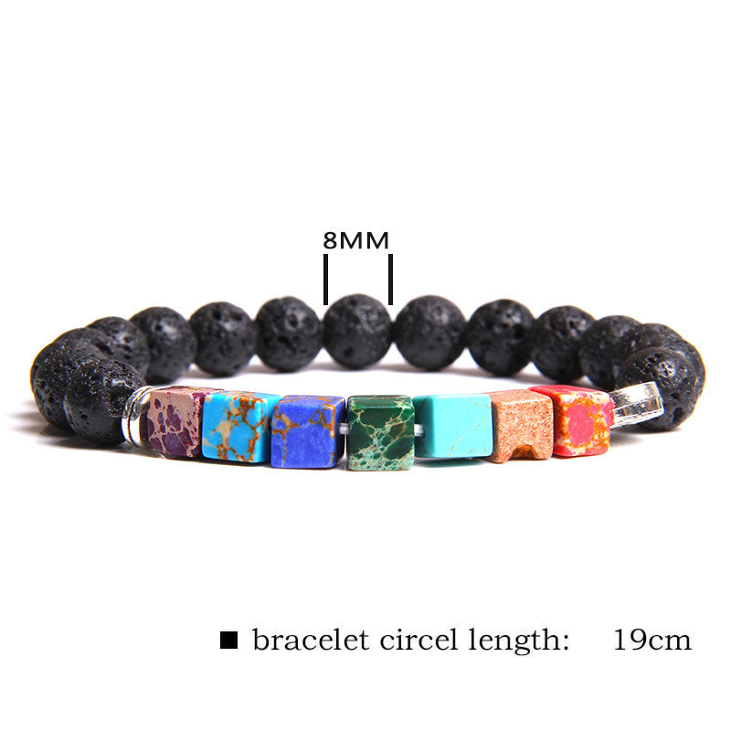 7-Chakra Armband – Balance & Energie – Ausführung 10