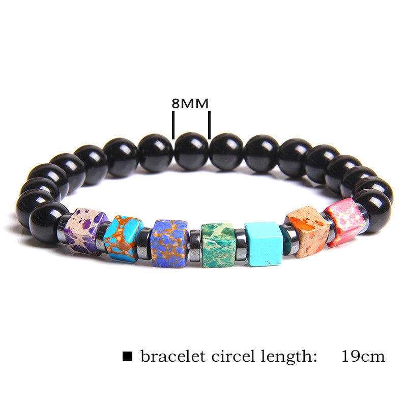 7-Chakra Armband – Balance & Energie – Ausführung 8