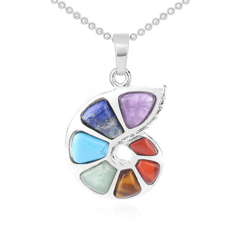 7-Chakra Kette – Balance & Energie – Pendant only