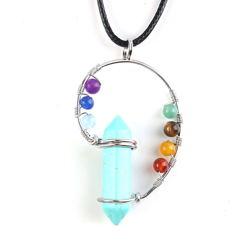 Tigerauge Anhänger – Schutz & Mut – Amethysts