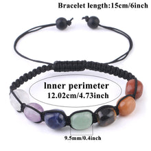 7-Chakra Armband – Balance & Energie – Schwarz 3 Stück