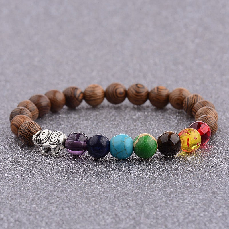 7-Chakra Perlenstrang – Balance & Energie – Style 1