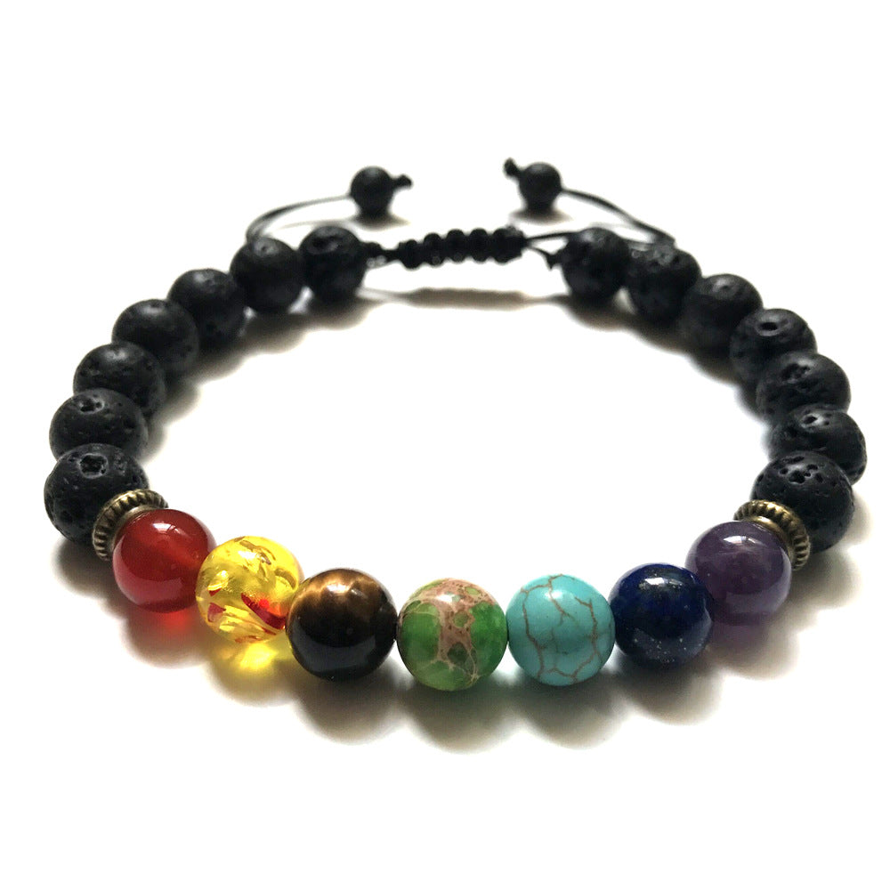 7-Chakra Armband – Balance & Energie – 2 Stück