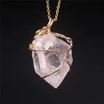 Amethyst Kette – Ruhe & Intuition – Transparent