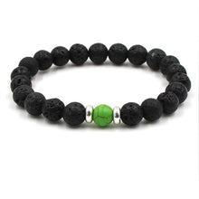 Sternzeichen-Armband Löwe – Schutz & Mut – Grün pine