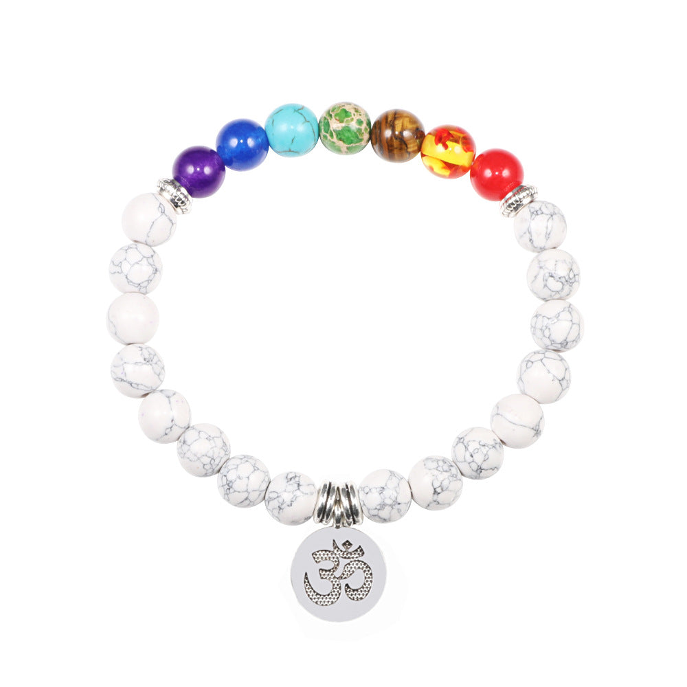 7-Chakra Armband – Schutz & Mut – Tigerauge