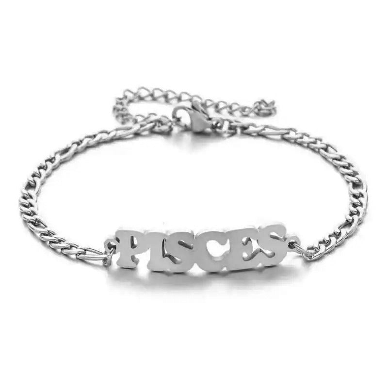 Sternzeichen-Armband Widder – Balance & Energie – Cancer / Silber