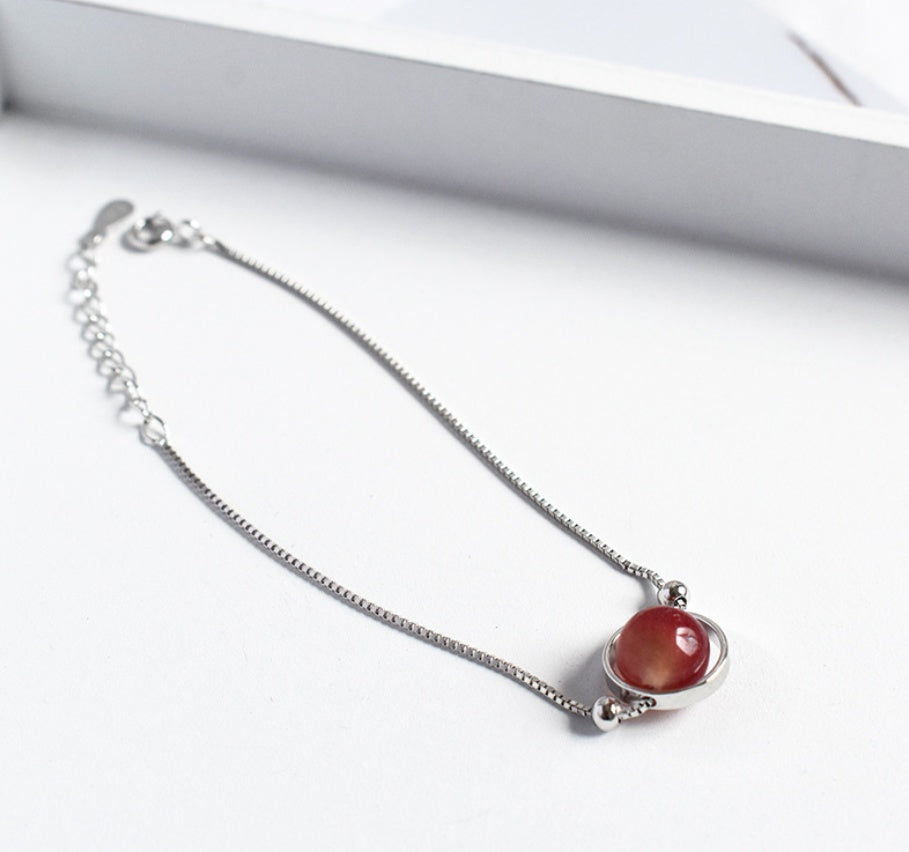 Naturstein Armband – Balance & Erdung – Rosa