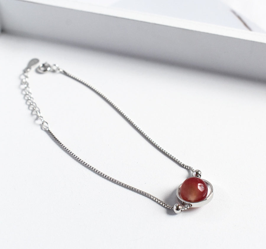 Naturstein Armband – Balance & Erdung – Rosa