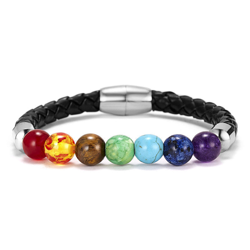 7-Chakra Armband – Balance & Energie – Ausführung 1