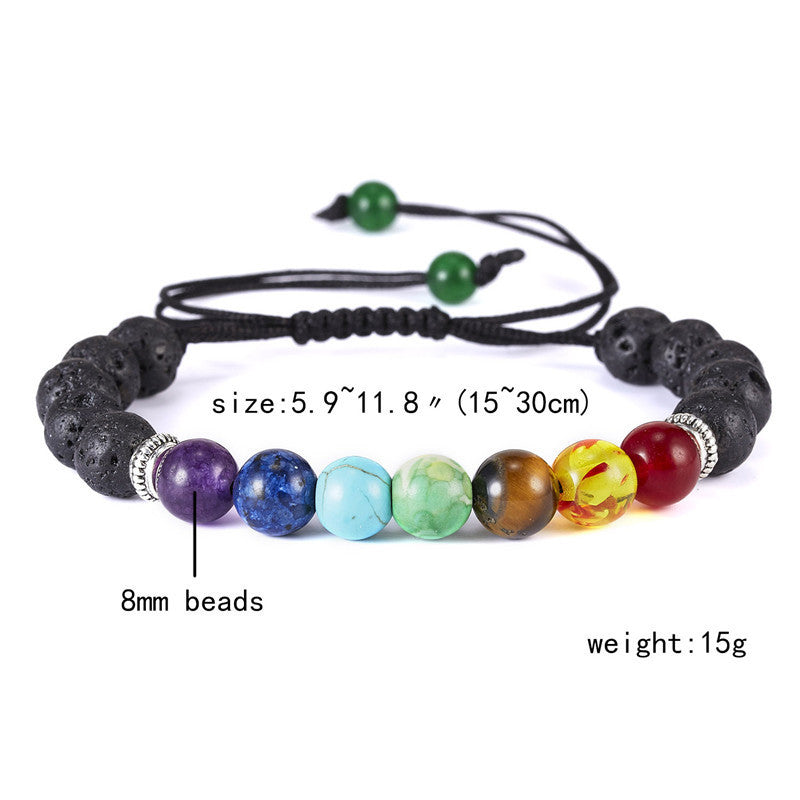 7-Chakra Armband – Balance & Energie – Ausführung 5