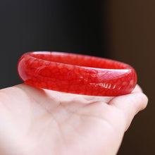 Jade Armband – Glück & Harmonie – Rot / 60 mm