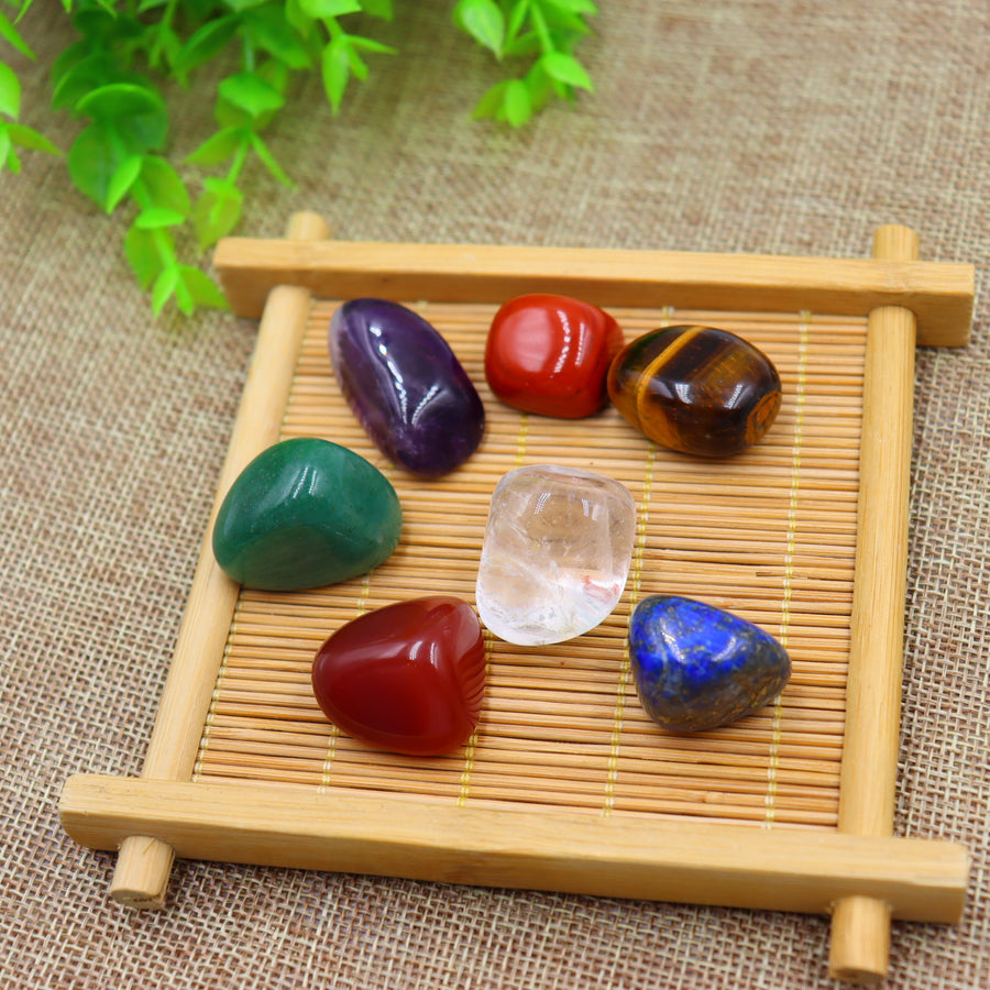 7-Chakra Kristallstück – Balance & Energie