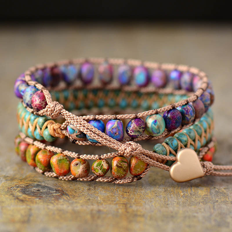 Imperial-Stein Armband – Balance & Stärke