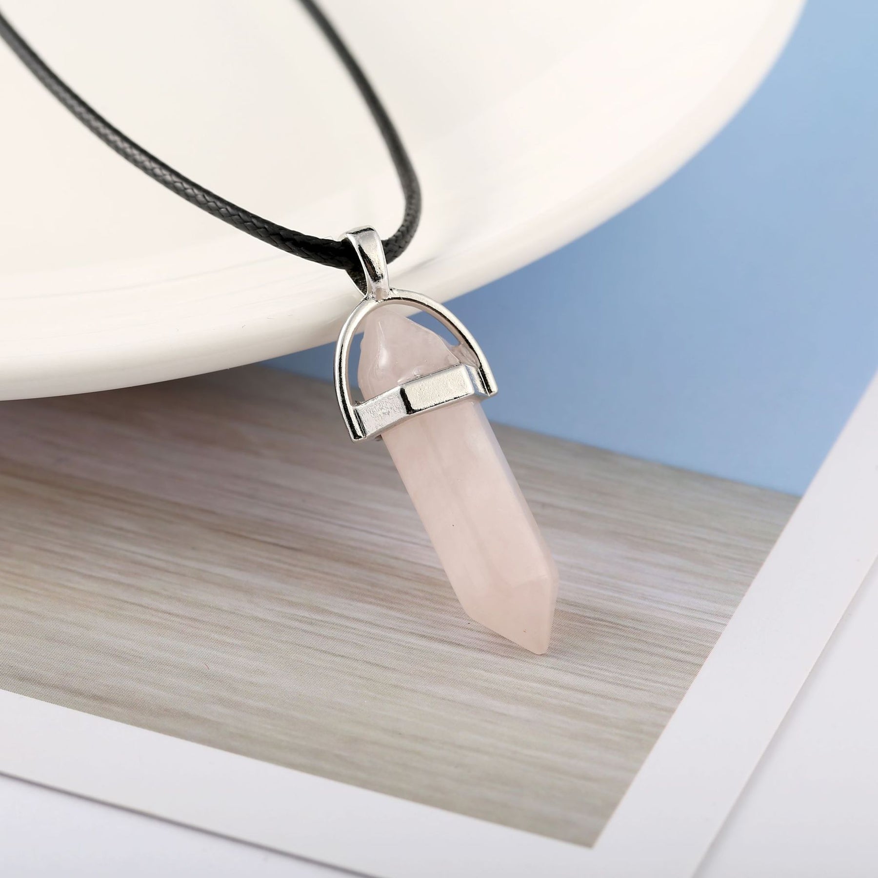 Tigerauge Kette – Schutz & Mut – Style 9 Rosa crystal