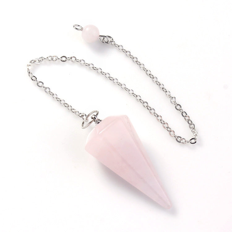 Rosenquarz Kette – Liebe & Harmonie – Design 1