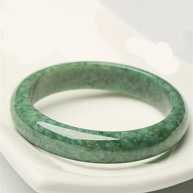 Jade Armband – Glück & Harmonie – Dark emerald / Certificate