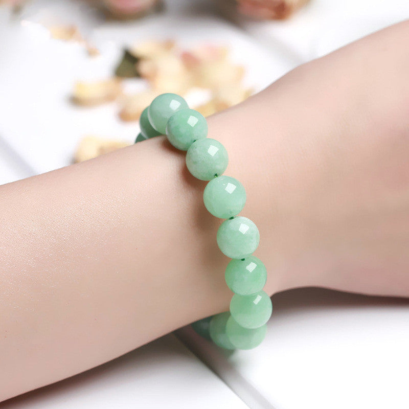 Jade Armband – Glück & Harmonie – Grün / 6 mm