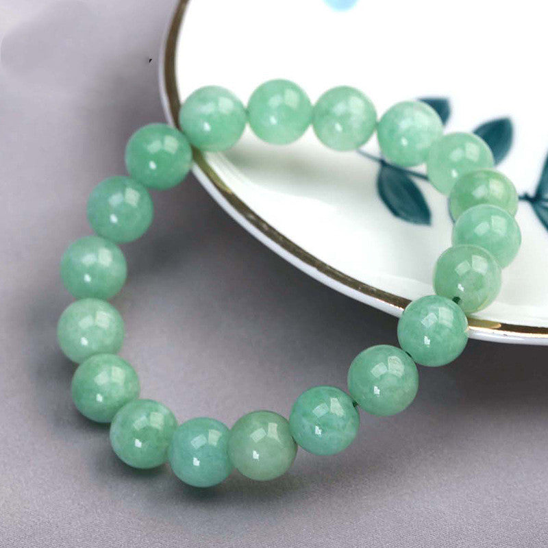 Jade Armband – Glück & Harmonie – Grün / 10 mm