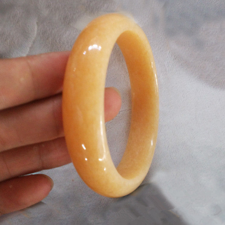 Jade Armband – Glück & Harmonie – Beige / 5.6to5.7 cm
