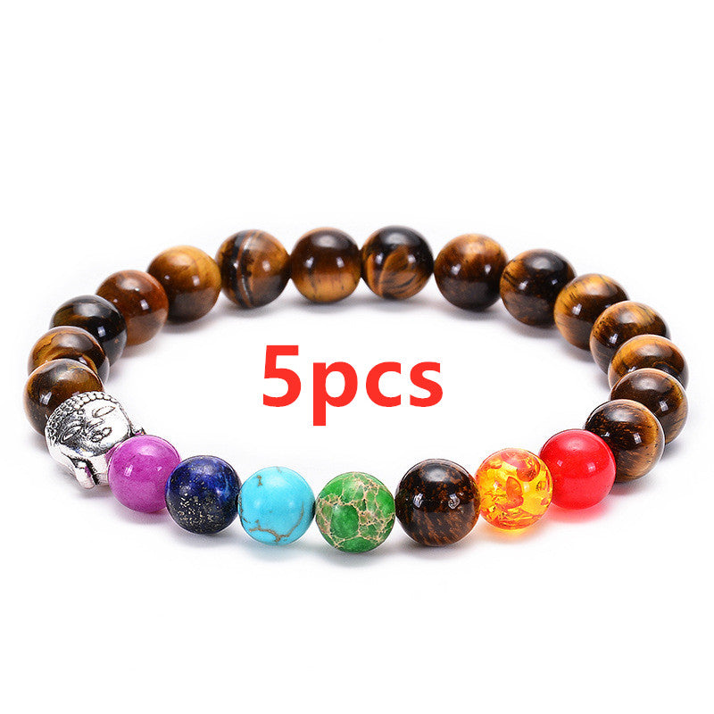 7-Chakra Armband – Schutz & Mut