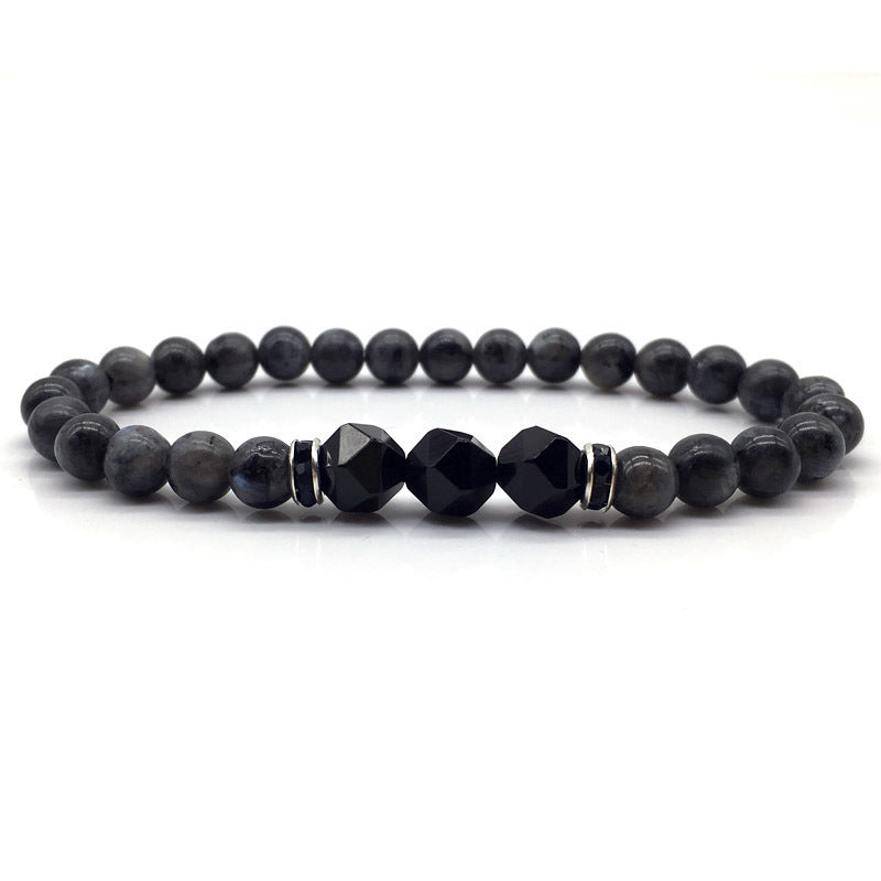 Obsidian Armband – Schutz & Erdung – Variante C / 8 mm