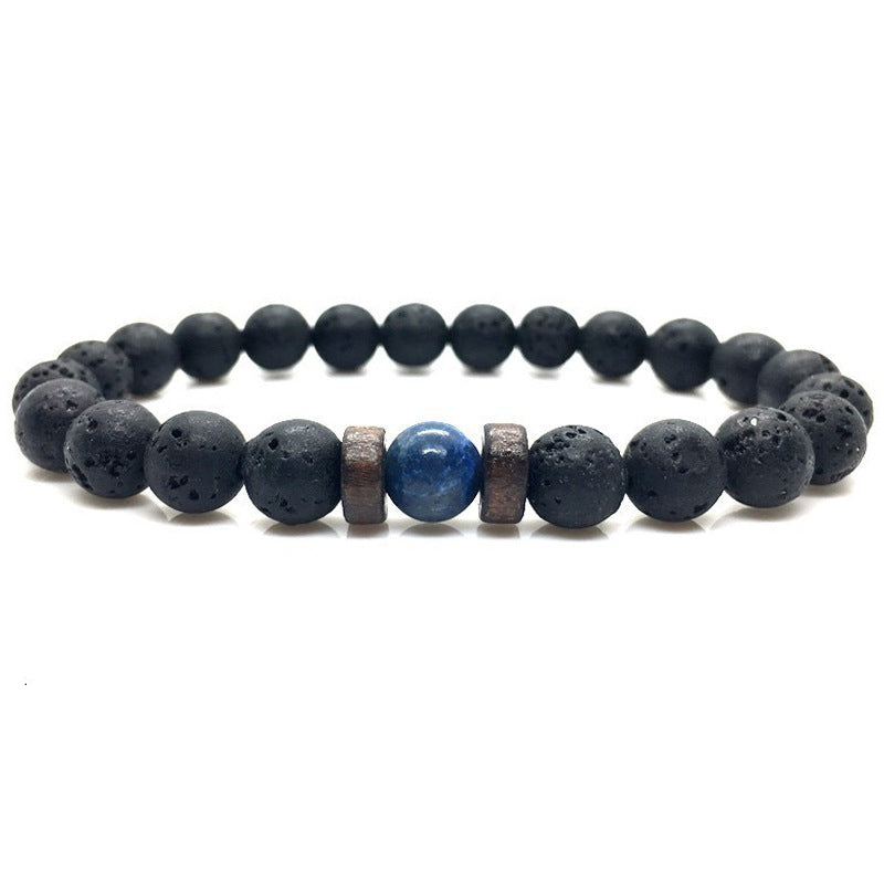 Tigerauge Armband – Schutz & Mut – Grün / 12 mm