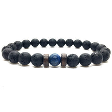 Tigerauge Armband – Schutz & Mut – Grün / 12 mm