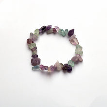 7-Chakra Armband – Klarheit & Fokus – Color fluorite