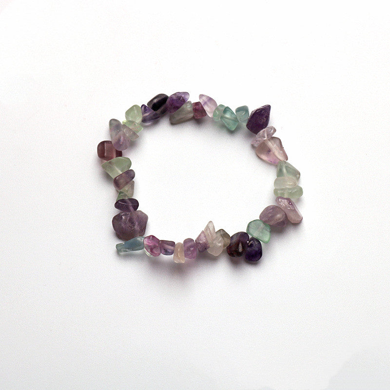 7-Chakra Armband – Klarheit & Fokus – Color fluorite