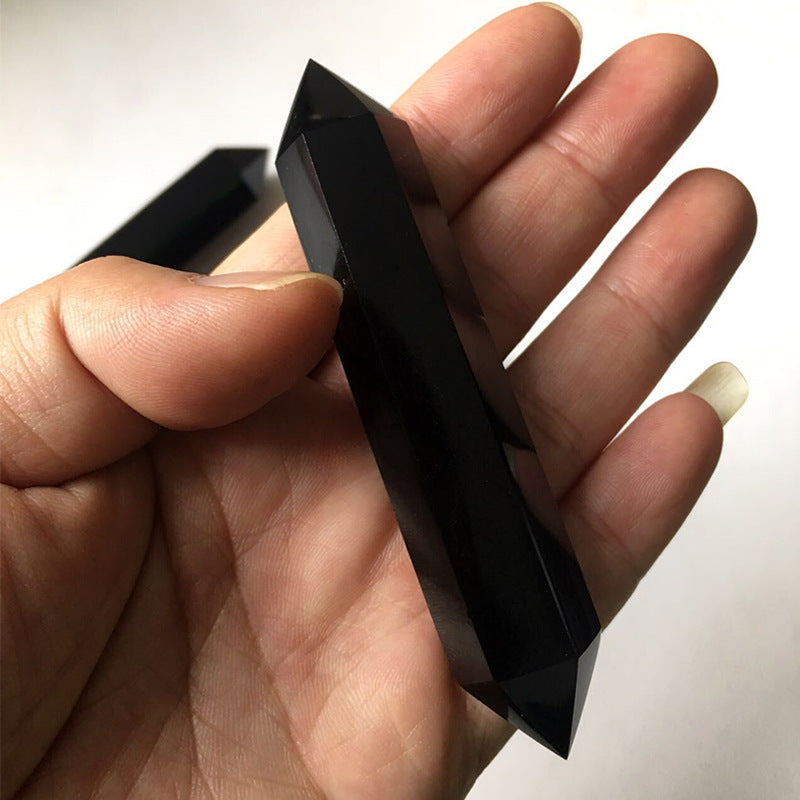 Obsidian Kristallstück – Schutz & Erdung – 7 8 cm