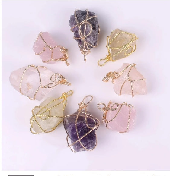 Amethyst Kette – Ruhe & Intuition – Rosa