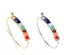 7-Chakra Armband – Balance & Energie – Emperor Gold