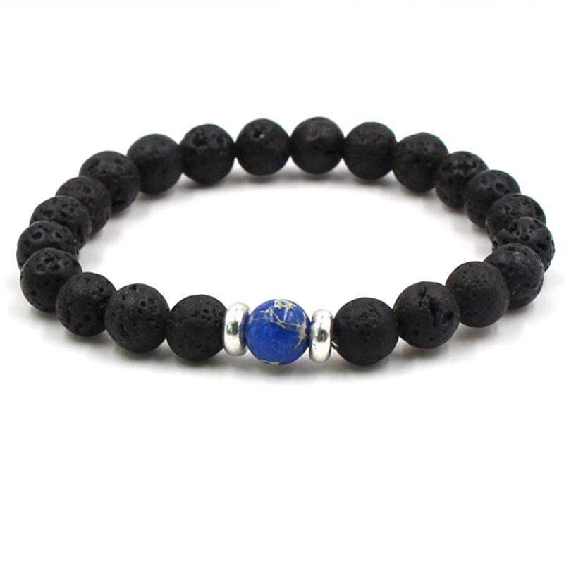 Sternzeichen-Armband Löwe – Schutz & Mut – Weiß Türkis