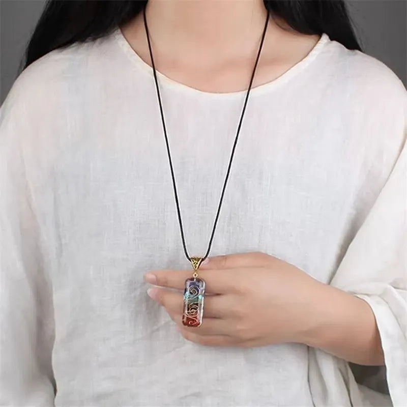 7-Chakra Kette – Balance & Energie – Ausführung 3 / 1 Stück