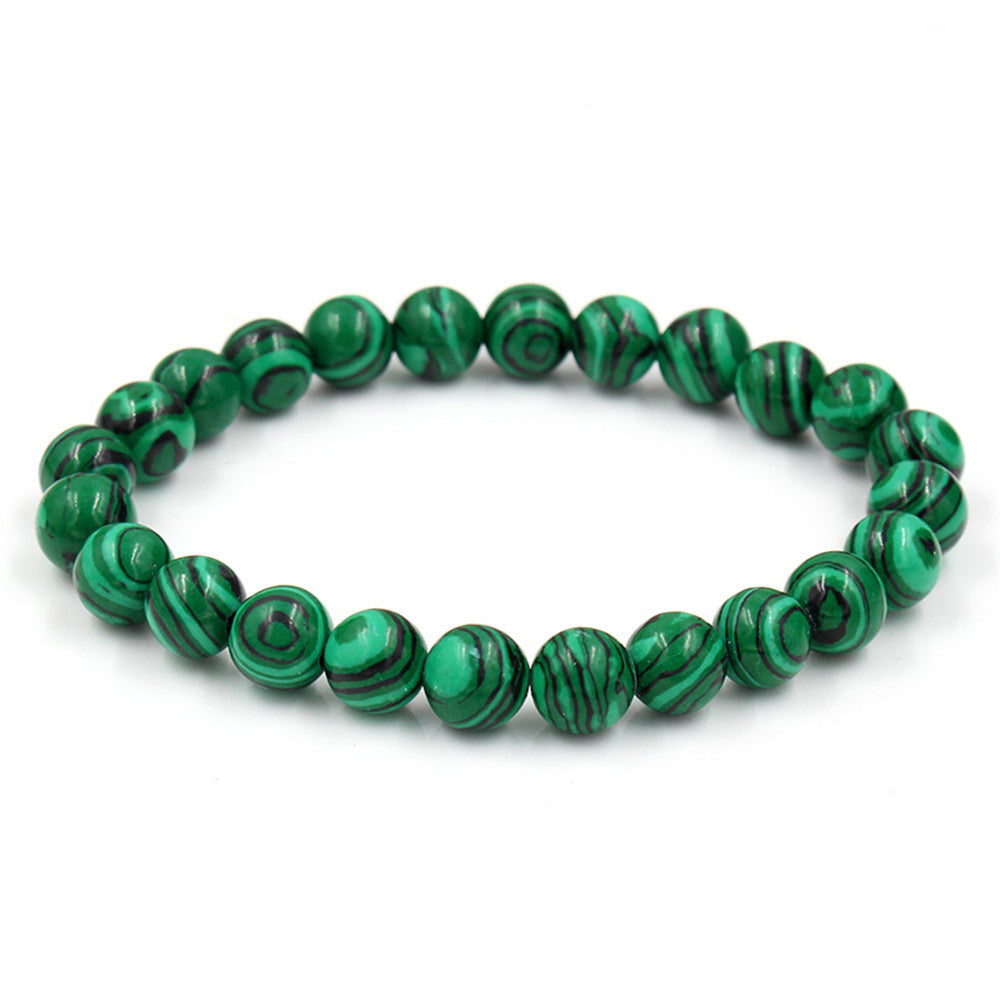 Tigerauge Armband – Schutz & Mut – Grün / 10 mm