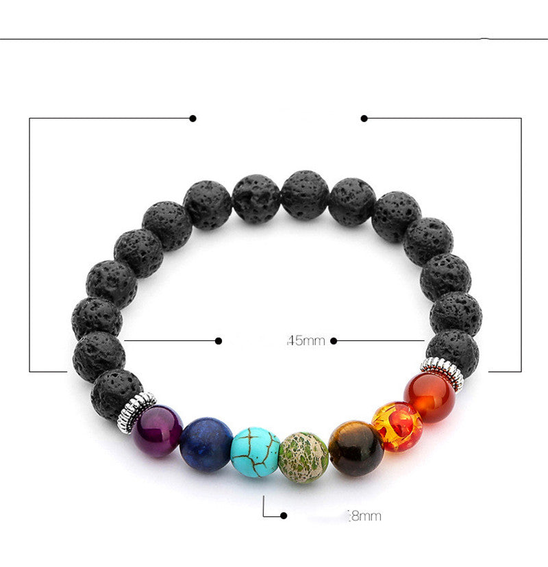7-Chakra Armband – Balance & Energie
