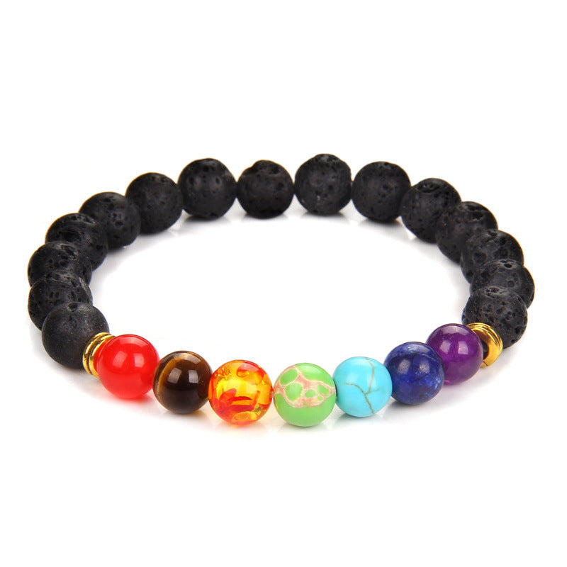 7-Chakra Armband – Balance & Energie – Variante B