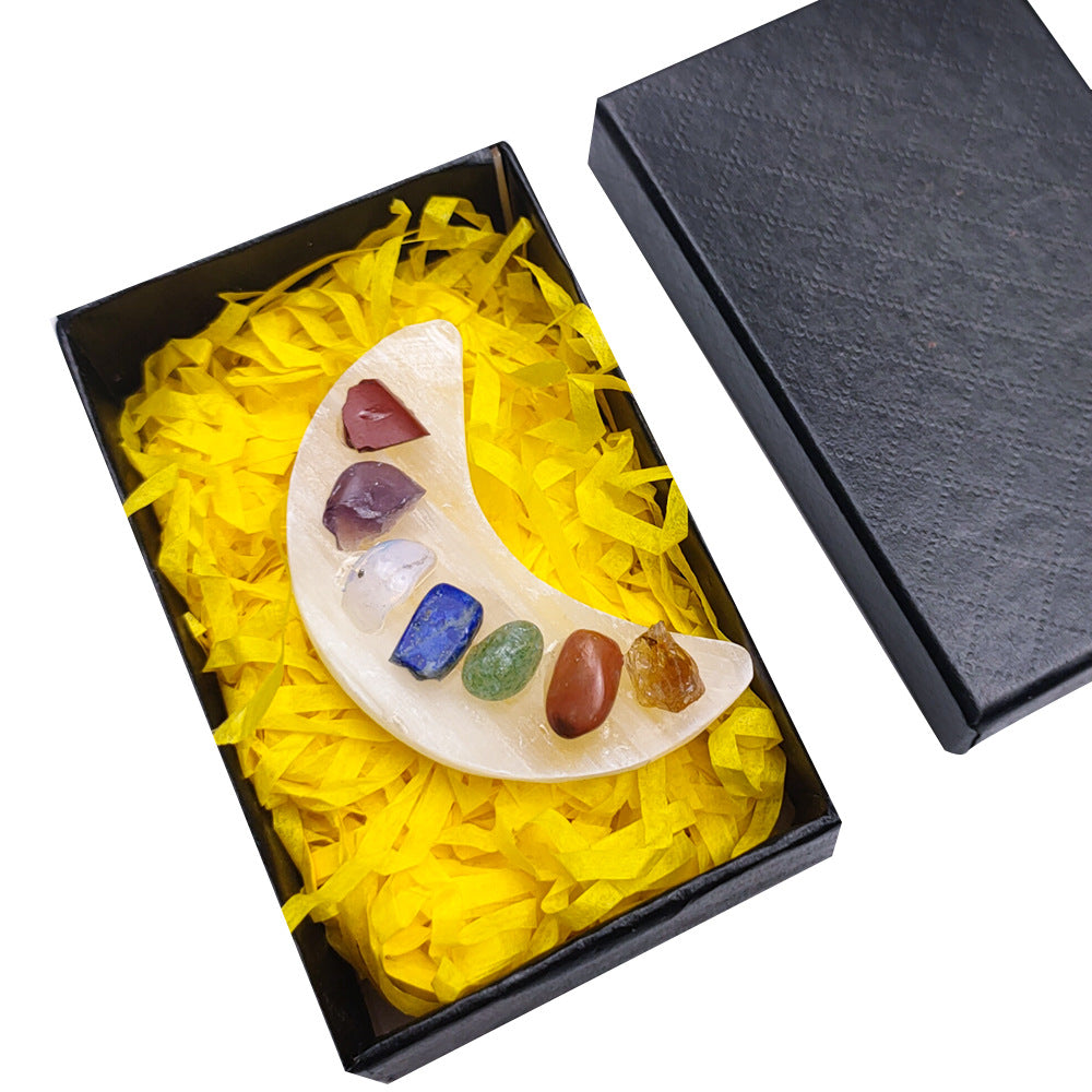 7-Chakra Kristallstück – Balance & Energie