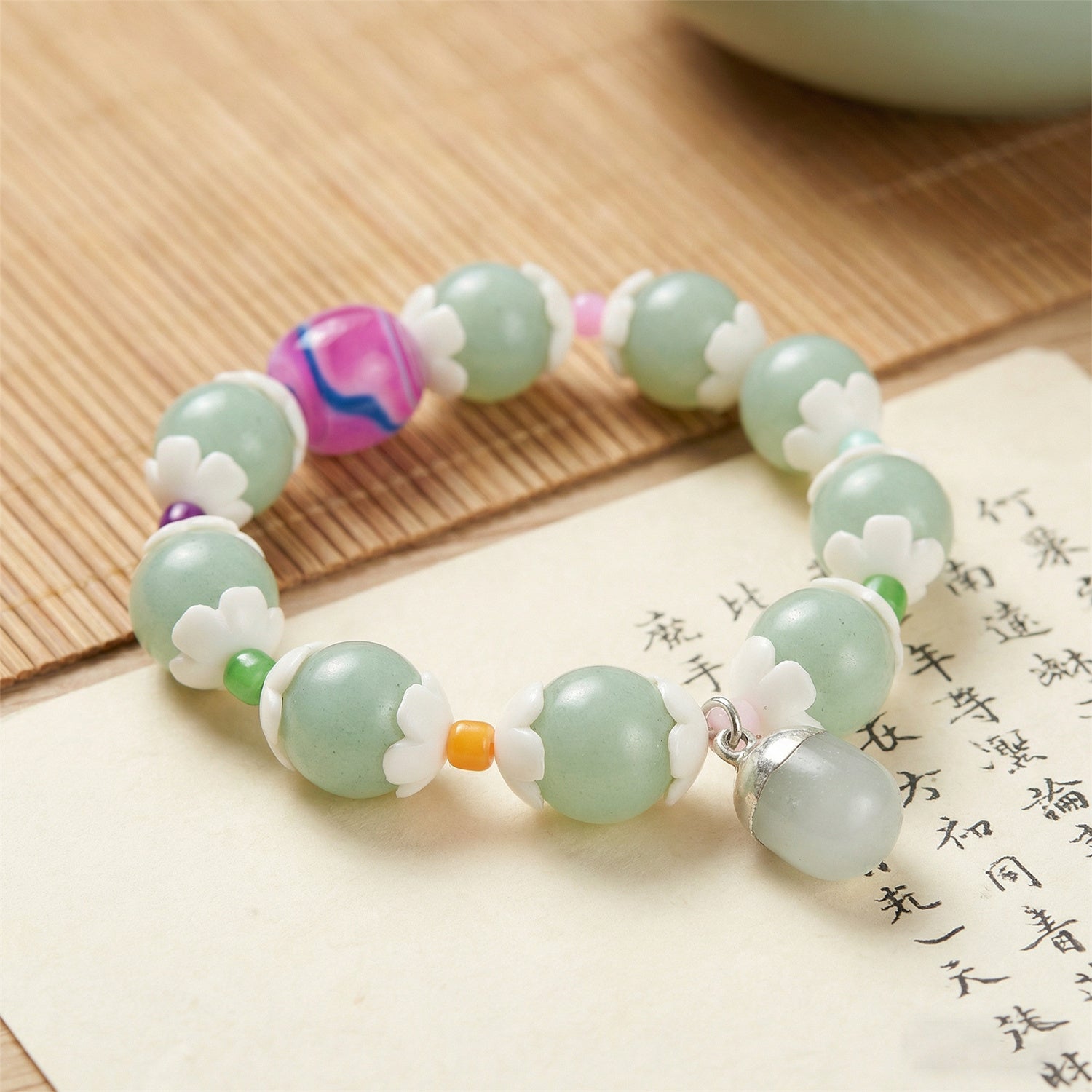 Naturstein Armband – Balance & Energie