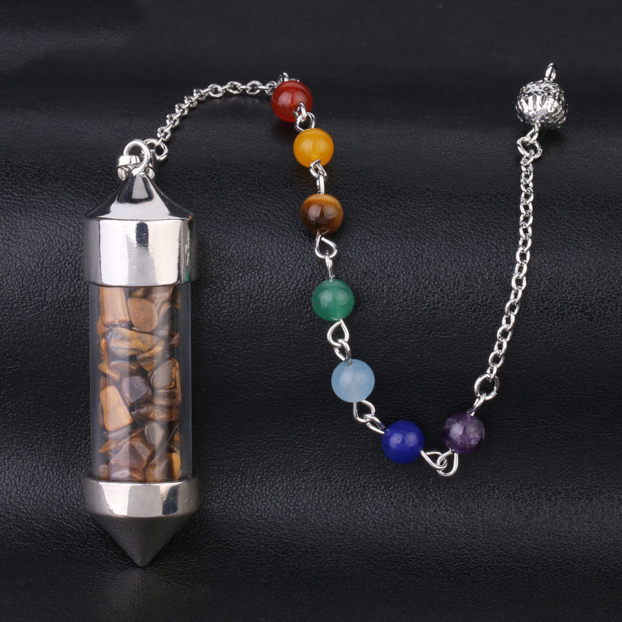 Tigerauge Kette – Schutz & Mut – Fluorite