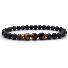 Obsidian Armband – Schutz & Erdung – Variante E / 6 mm