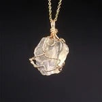 Amethyst Kette – Ruhe & Intuition – Gelb