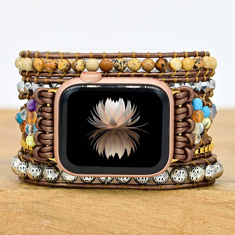 Naturstein Armband – Balance & Erdung – 38–41 mm / Ausführung 1