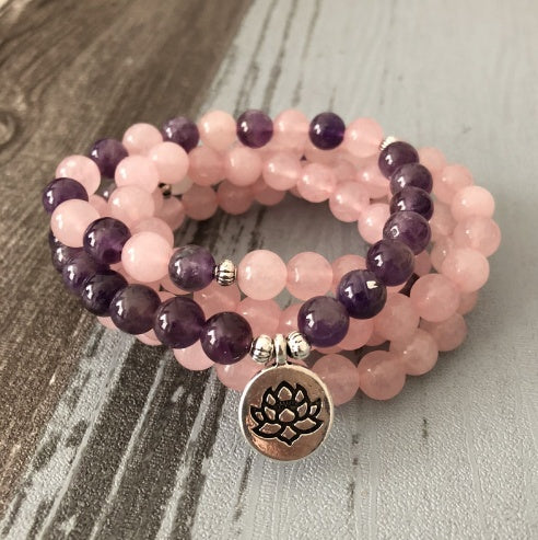 Amethyst Armband – Ruhe & Intuition – Ausführung 2
